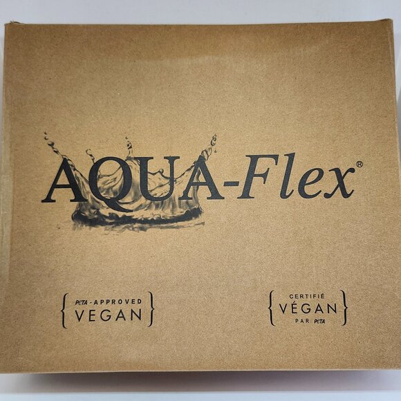 Aqua-Flex Women's Black Smooth Waterproof Boot W/Laces & Zipper Size 8 & 9 - Picture 9 of 10